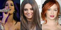 Katy Perry, Mila Kunis e Christina Hendricks são as três primeiras colocadas da lista  Foto: Getty Images 
