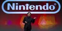 <p>"Não estamos planejando lançar nenhum hardware e nossa principal atividade na E3 será apresentar e deixar as pessoas vivenciar nossos softwares", disse o presidente da Nintendo, Satoru Iwata </p>  Foto: Getty Images 