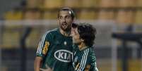 <p>Hern&aacute;n Barcos deixa o Palmeiras depois de uma temporada e jogar&aacute; no Gr&ecirc;mio</p>  Foto: Ricardo Matsukawa / Terra