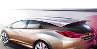 Honda mostrará conceito de perua do Civic em Genebra  Foto: Divulgação