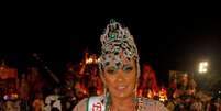 <p>Rita Cadilac fez a própria fantasia para o Carnaval 2013</p>  Foto: Paduardo / AgNews