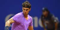 <p>Rafael Nadal quase presenteia torcedor com rel&oacute;gio caro que usa no bra&ccedil;o direito</p>  Foto: Marcelo Pereira / Terra