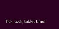 Contagem regressiva no site do Ubuntu menciona novidade em tablets  Foto: Reprodução