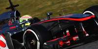 <p>Ex-Sauber, Pérez estreia pela McLaren nesta temporada</p>  Foto: Getty Images 