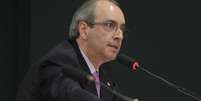 <p>Eduardo Cunha afirma que não é uma candidatura de oposição ao governo, nem de submissão</p>  Foto: Agência Brasil