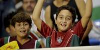 <p>Torcida do Fluminense no Engenhão ficou abaixo do esperado para uma partida de Libertadores</p>  Foto: Mauro Pimentel / Terra