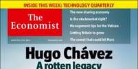 <p>'Hugo Chávez, um legado podre' é o título da capa da 'The Economist'</p>  Foto: The Economist / Reprodução