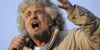 <p>Líder do Movimento 5 Estrelas e ex-comediante, Beppe Grillo</p>  Foto: Giorgio Perottino / Reuters
