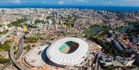 <p>Itaipava Arena Fonte Nova será reinaugurada com clássico entre Bahia e Vitória</p>  Foto: David Campbell/ME/Portal da Copa / Divulgação