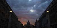 A Cidade do Vaticano no dia 11 de março, véspera do início do Conclave que elege o sucessor de Bento XVI  Foto: Getty Images 