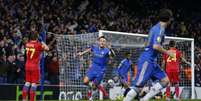 <p>Depois de perder por 1 a 0 na Romênia, Chelsea venceu Steaua Bucareste por 3 a 1 em Londres</p>  Foto: Reuters