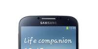 <p>Galaxy S4 tem tela de cinco polegadas</p>  Foto: Divulgação