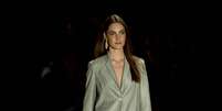 <p>A Cori foi uma das grifes que contou com Mariana Coldebella neste SPFW</p>  Foto: Bruno Santos / Terra