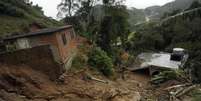 Chuvas causaram desabamentos, alagamentos e mortes na cidade de Petrópolis, no Rio de Janeiro  Foto: Daniel Ramalho / Terra