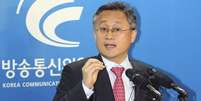 Park Jae-moon, diretor de rede da Comissão de Comunicação da Coreia do Sul, disse que o ciberataque teve origem na China.  Foto: EFE