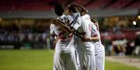 Em jogo no Estádio do Morumbi, São Paulo abre 2 a 0 sobre o Bragantino ainda no primeiro tempo  Foto: Bruno Santos / Terra