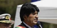 <p>O presidente da Bolívia, Evo Morales, disse ter encontrado alguns erros nas lições que são distribuídas nas escolas bolivianas</p>  Foto: David Mercado / Reuters