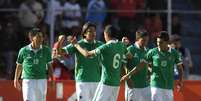 <p>Sem espaço no Grêmio, Marcelo Moreno brilhou nas Eliminatórias e fez o gol boliviano contra a Argentina</p>  Foto: AP