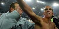 Em 2005, Di Canio fez sauda&ccedil;&atilde;o fascista ap&oacute;s vit&oacute;ria da Lazio sobre a Roma  Foto: Reuters