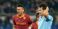 <p>Hernanes é a esperança da Lazio contra a Roma</p>  Foto: AFP