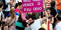 <p>Declara&ccedil;&otilde;es de cunho homof&oacute;bico do deputado Pastor Marco Feliciano (PSC-SP) provocaram protestos pelo Pa&iacute;s</p>  Foto: Kevin David / vc repórter