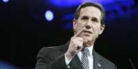 Rick Santorum participa de conferência conservador em 15 de março, em National Harbor, Maryland  Foto: Reuters