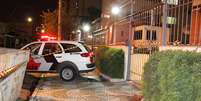 Estudante foi morto com um tiro na cabeça em frente ao prédio onde morava, na zona leste da capital paulista  Foto: Nivaldo Lima / Futura Press