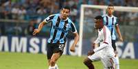 <p>Lateral esquerdo esteve emprestado ao Grêmio no primeiro semestre desta temporada</p>  Foto: Lucas Uebel/Grêmio FBPA / Divulgação