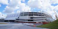 14 de abril de 2013: Arena Pernambuco ainda passa por algumas reformas do lado de fora do est&aacute;dio  Foto: Eduardo Amorim / Brisa Comunica&ccedil;&atilde;o e Arte - Especial para o Terra
