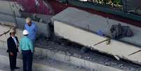 Operário foi morto após estrutura de três toneladas cair sobre seu corpo  Foto: Fernando Borges / Terra