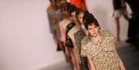 <p>Desfile de Andrea Marques na última edição do Fashion Rio</p>  Foto: Mauro Pimentel / Terra