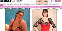 <p>Emma Burton eliminou 108 kg</p>  Foto: Reprodução