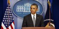 Em nova declaração, Obama disse que ainda não se sabe quem está por trás das explosões  Foto: Reuters