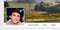 Suspeito de matar taxistas no RS, Luan Barcelos da Silva foi transferido para a Pasc  Foto: Facebook / Reprodução