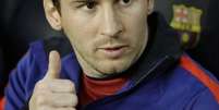 <p>Lionel Messi est&aacute; se recuperando de les&atilde;o muscular</p>  Foto: Gustau Nacarino / Reuters