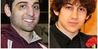 <p>Tamerlan Tsarnaev (esq.), 26 anos, e Dzhokhar Tsarnaev, 19 anos, são acusados de planejar o atentado</p>  Foto: AP