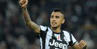 Arturo Vidal fez o gol da vitória da Juventus  Foto: Getty Images 