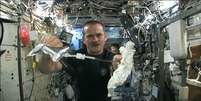 O canadense Chris Hadfield pode ser considerado o astronauta mais popular do mundo no momento  Foto: Reprodução