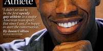 Collins assumiu homossexualidade em entrevista &agrave; revista Sports Illustrated   Foto: Reprodu&ccedil;&atilde;o