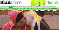 Jornal publicou fotos de passeio rom&acirc;ntico de Dimitrov e Sharapova nesta semana em Madri  Foto: Daily Mail / Reprodu&ccedil;&atilde;o