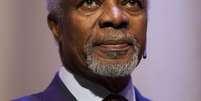 O ex-secretário geral da ONU Kofi Annan  Foto: AFP