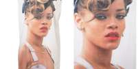 <p>Rihanna procesou a loja por direito de imagem em estampa de camiseta</p><p> </p>  Foto: Reprodução