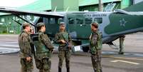 Agentes da Anac e militares reforçaram o controle em aeródromos da fronteira  Foto: FAB / Divulgação