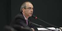 <p>Líder peemedebista, Eduardo Cunha é provável candidato ao cargo</p>  Foto: Terra