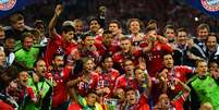 A Liga dos Campeões é do Bayern de Munique: a equipe bávara derrotou o Borussia Dortmund por 2 a 1 e garantiu seu quinto título europeu  Foto: Getty Images 