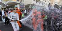 <p>Alemão lembrou memórias de infância, com escola em Mônaco e vitórias de brasileiro</p>  Foto: EFE