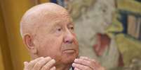 <p>O ex-cosmonauta soviético Alexei Leonov durante evento em 2011</p>  Foto: Getty Images 