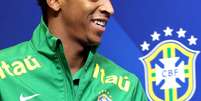 <p>Jô fará apenas dois treinos com a Seleção Brasileira antes do amistoso contra França</p>  Foto: Jefferson Bernardes/ Vipcomm / Divulgação
