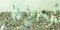 Torcida do Palmeiras ficou 16 anos sem comemorar t&iacute;tulos; fila acabou em 12 de junho de 1993  Foto: Gazeta Press
