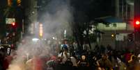 <p>Protesto na noite de terça-feira teve confronto entre policiais e manifestantes </p>  Foto: Bruno Santos / Terra